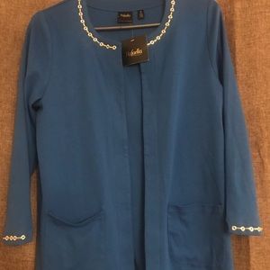 2 piece tank top and matching cardigan